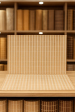 2 PC LIGHT DARK CREAM  TABLE MATS 30cm x 45cm ECO FRIENDLY BAMBOO WOOD MATERIAL