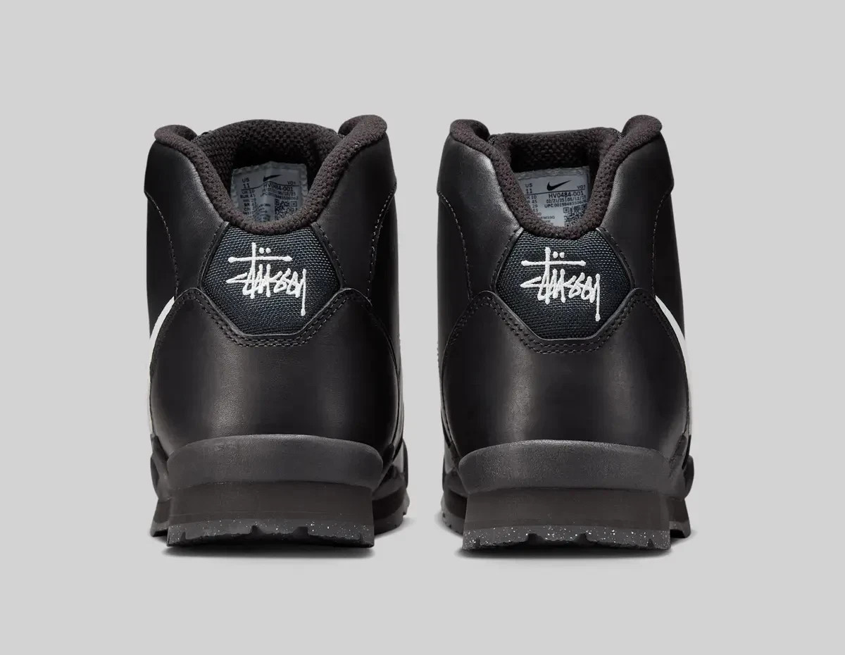 Size 10 - Stussy x Nike Air Baltoro Black White for sale online | eBay