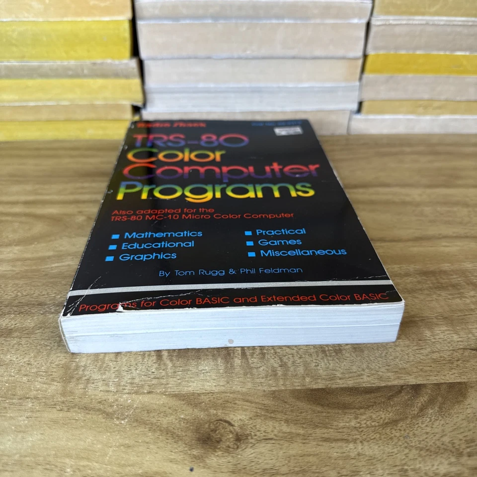 TRS-80 Color Computer & MC-10 Programs ~ Radio Shack 62-2313 William Barden 1982 - Image 2 of 4