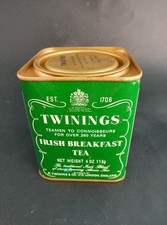 Scatola latta TWININGS Irish Breakfast  Tea - Vintage Box - English Tea London