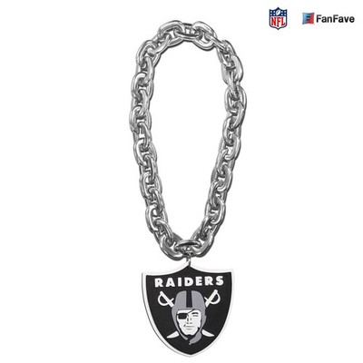 Las Vegas Raiders Big Logo NFL Fan Chain Fan Kette