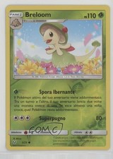 Breloom Italian Reverse Foil Pokémon Sun & Moon Shining Legends #5