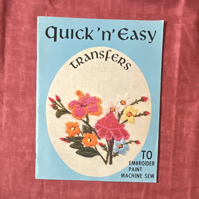 VTG Quick 'n' Easy Transfers Pattern Booklet: Embroider, Paint, Sew