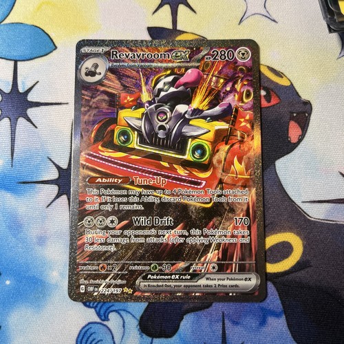 Pokemon TCG revavroom ex 224/197 obsidian flames SIR pack fresh 