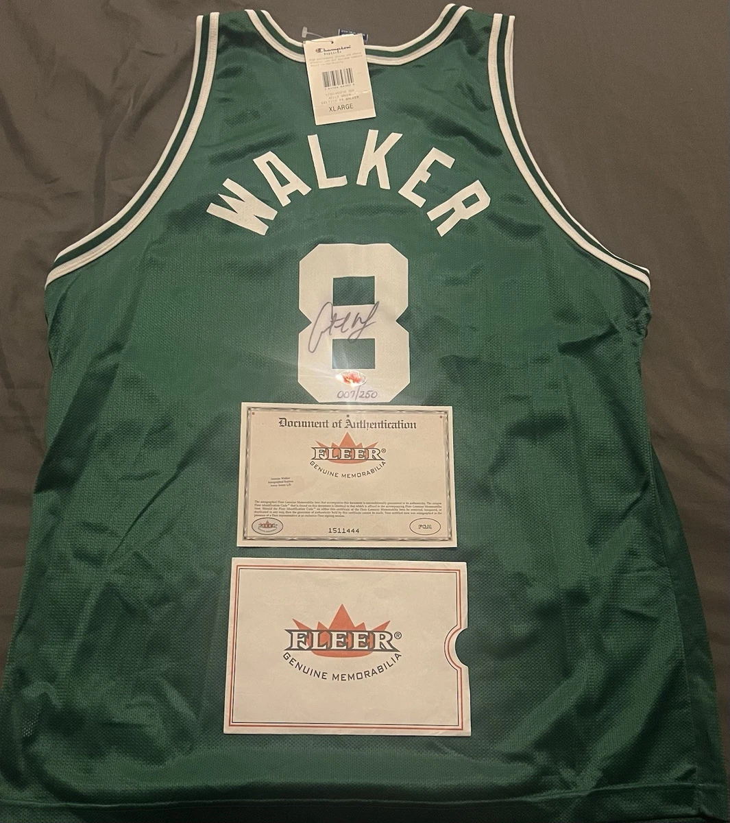 Antoine Walker Boston Celtics Basketball NBA Original Autographed