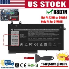 1V1XF 51Wh Battery Replacement for DELL Precision 3540 3550 Latitude 5400 R8D7N