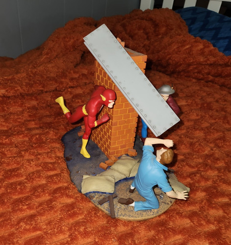 DC  The Flash Scene #1274/1500. It's All There But Jay Garrick Is Missing A Wing