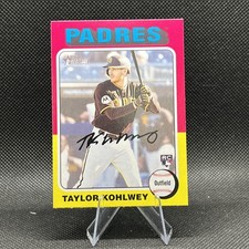 Taylor Kohlwey 2024 Topps Heritage #154