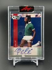 2022 Leaf Pro Set Pele /35 Auto Autograph #PS-P1 Soccer NB1
