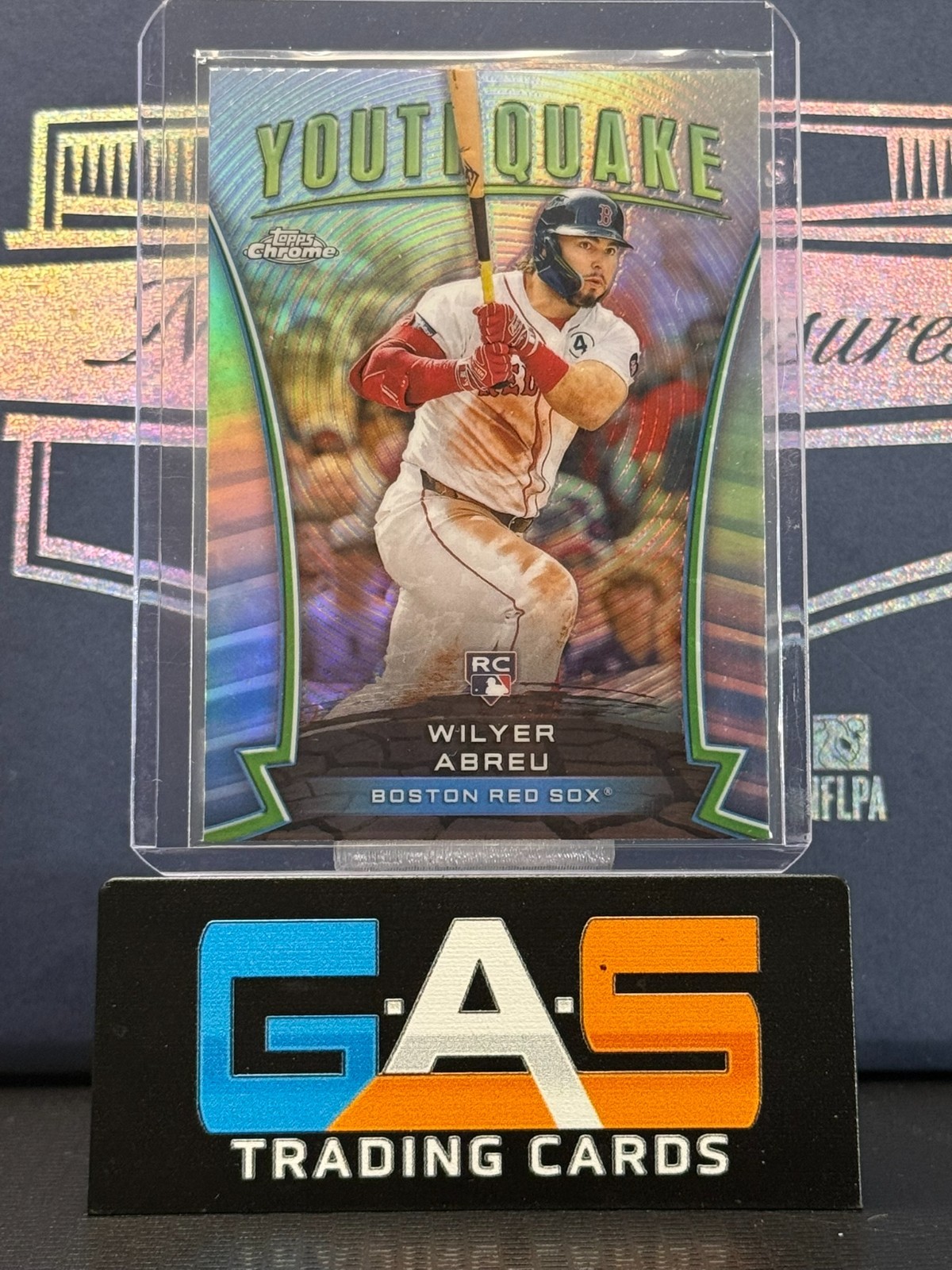 2024 Topps Chrome Update Series Wilyer Abreu Youthquake Rookie #YQ-89 (RC)