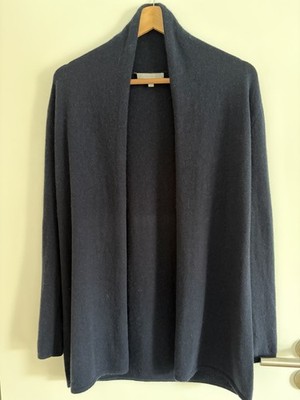 100% Cashmere NEIMAN MARCUS Collection Strick Cardigan Damen Gr. S DE 36 Navy