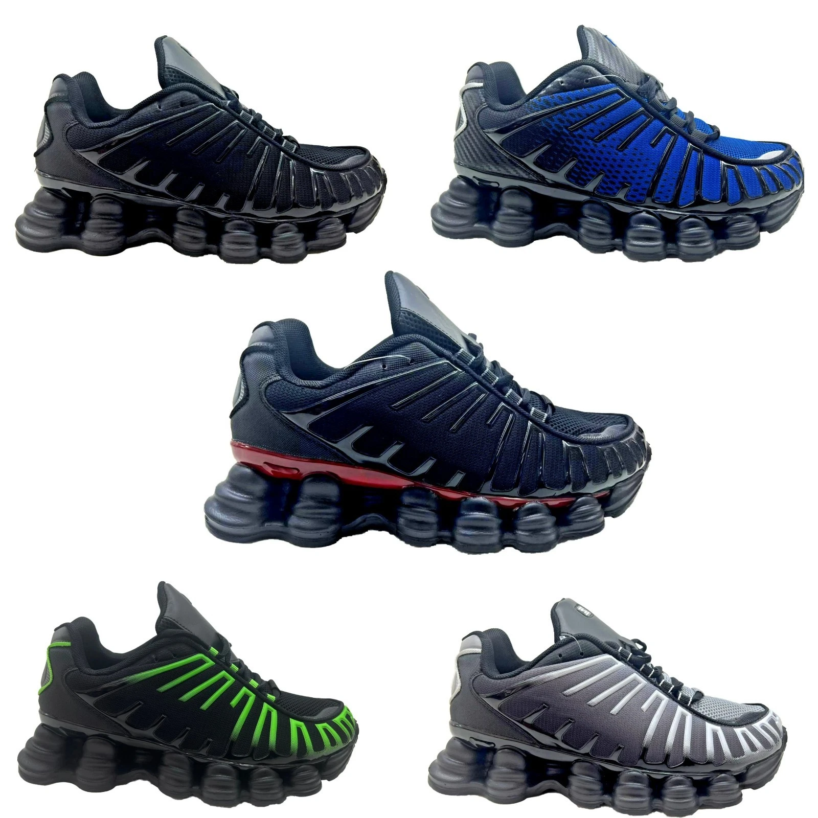 MENS SHOCK ABSORBING RUNNING TL TRAINERS CASUAL GYM JOGGING SPORTS SHOES SIZE
Opens in a new window 