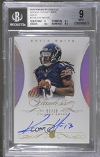 2015 Panini Flawless Rookie Signatures Gold 2/10 Kevin White BGS 9 MINT Auto 4n1