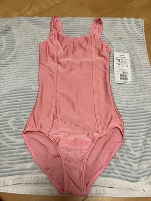 Chacott Junior Girl's Pink Nylon Spandex Leotard LLT Ballet Dance Costume
