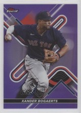 2022 Topps Finest Purple Refractor 33/250 Xander Bogaerts #37 7xr