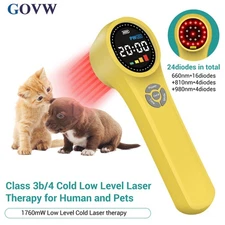 Cold Laser Therapy for Humans and Pets NIR Light Physiotherapy for Pain Relief