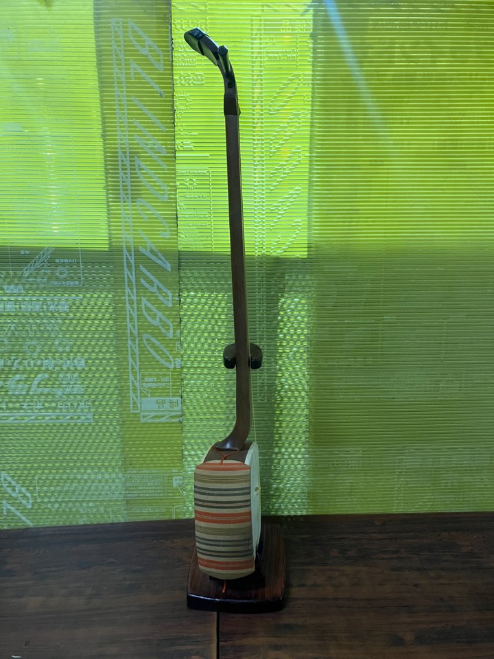 Traditional Japanese 3 Strings Instruments SHAMISEN Instrument Skin-cut ...