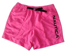 Nautica Men's Performance Quick-Dry Swim Trunks Shorts Large Pink NWT