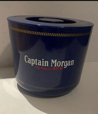 Captain Morgan Ice Bucket with Lid Bar Pub Man Cave Home Bar