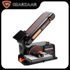 Electric Bench Belt & Disc Sander 650W 2 in1 Metal Bench Large Table Heavy Duty