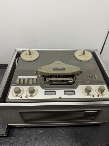 Revox G36 tube reel to reel recorder- TESTED AND WORKING!