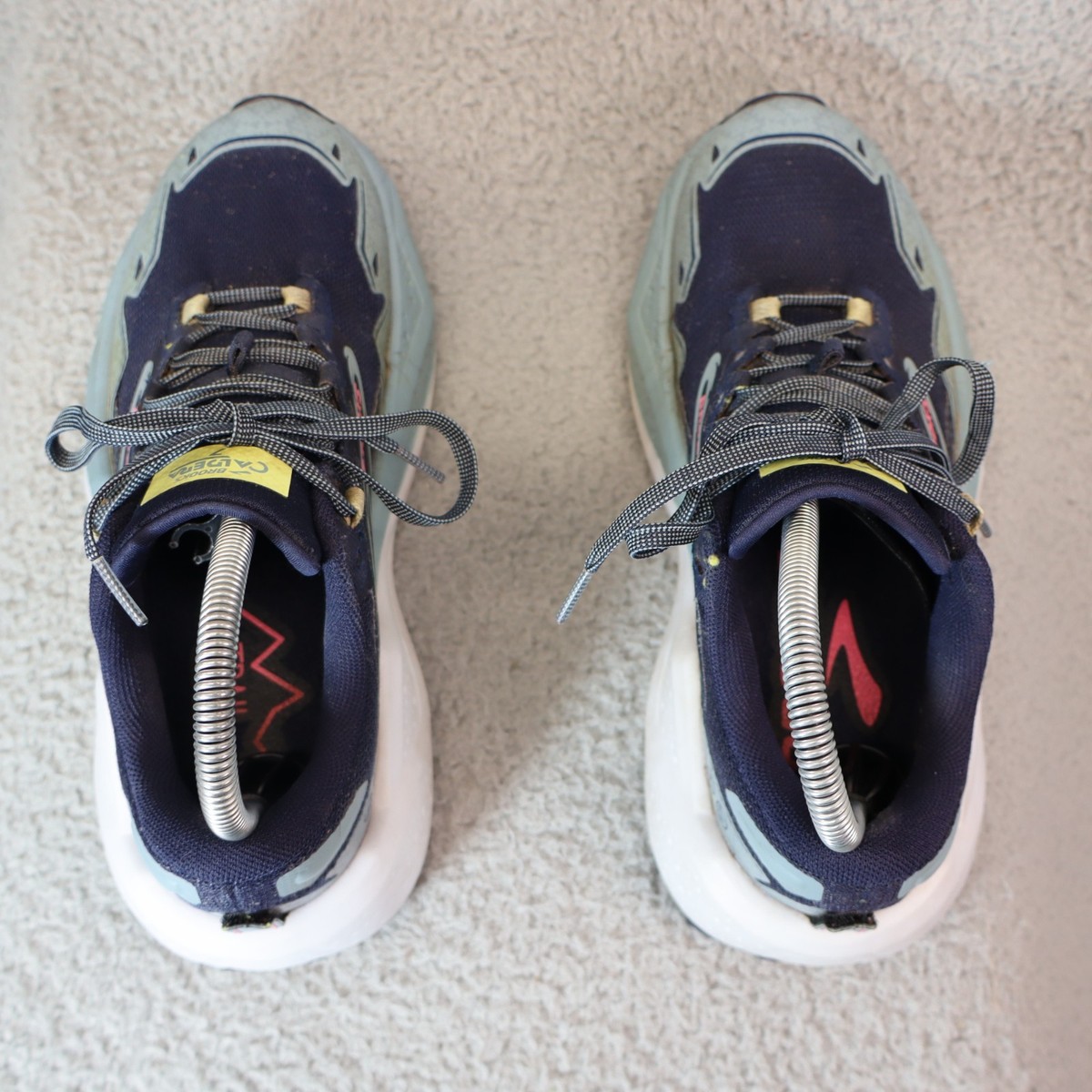 Brooks Women Sz 8 B Glycerin 19 Blue/Green Running Shoes View 6
