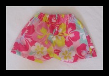 My Life As Pink Floral Doll Shorts for 18" Doll