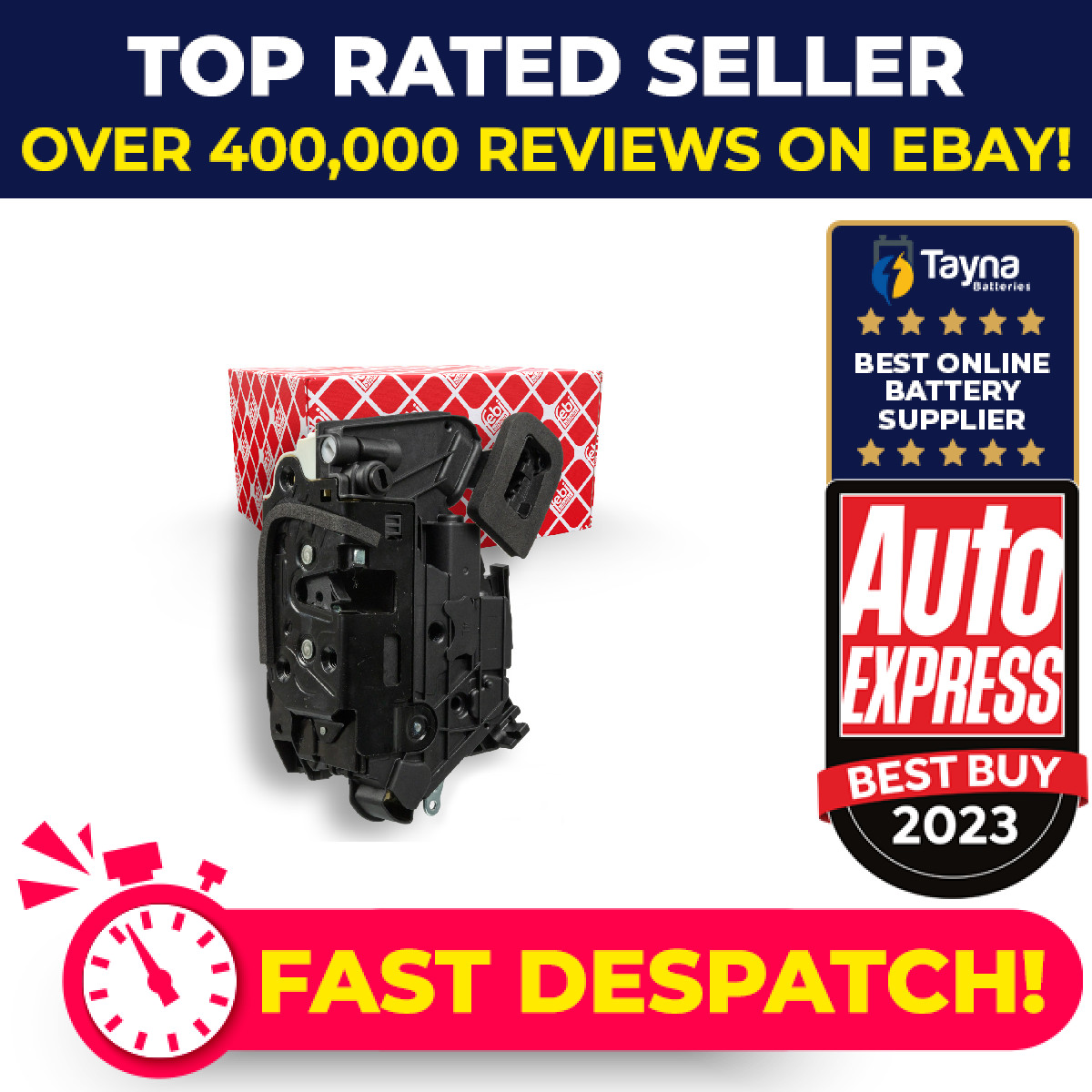 Door Lock fits SKODA YETI 5L Rear Left 09 to 17 5K4839015B 5K4839015F 5K4839015H