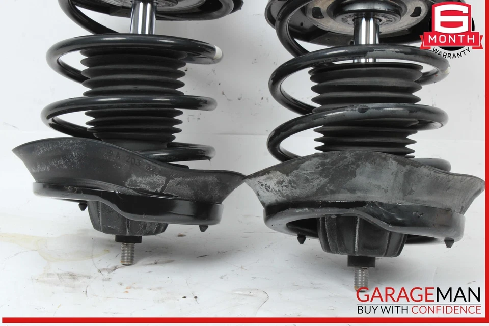 Передняя правая и левая амортизирующая пружинная стойка 05–09 Mercedes W203 C230 - Изображение 4 из 4