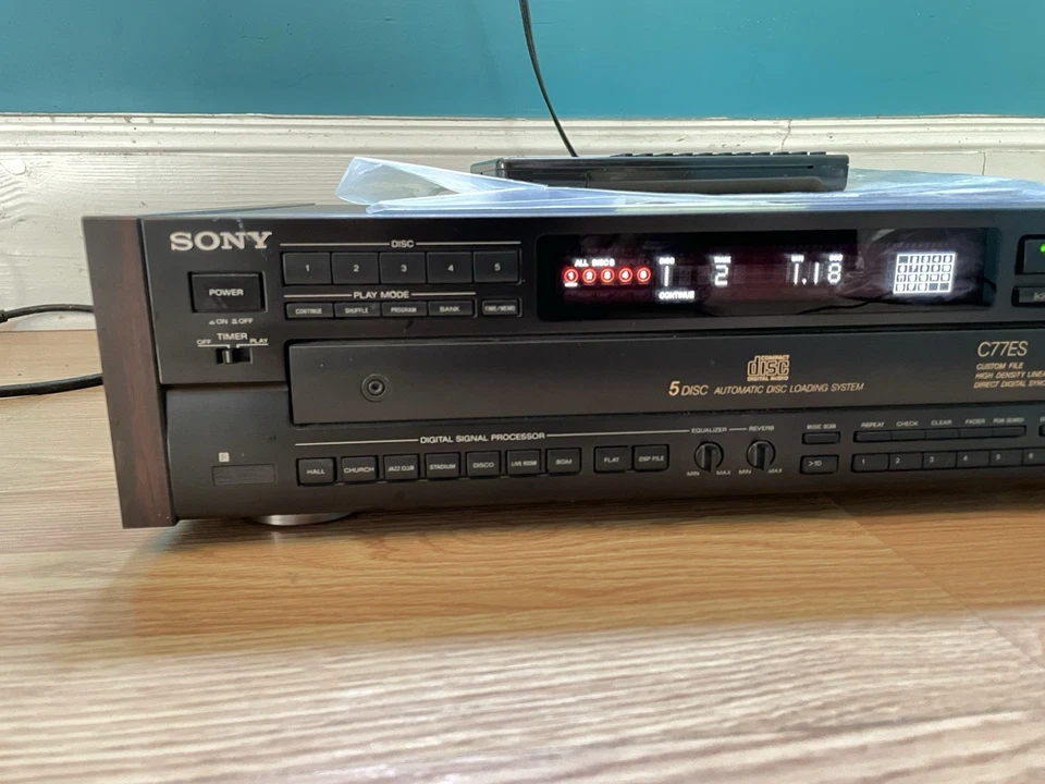 Sony CDP-C77ES 5 Disc CD Charger - Image 4 of 4