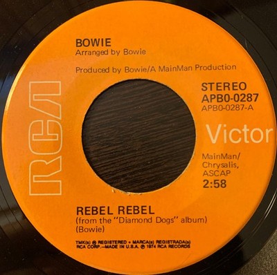 David Bowie - Rebel Rebel (7'' Single)
