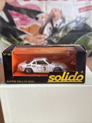 Solido 1/43 Renault Alpine Rallye 16000   No 181 Boxed
