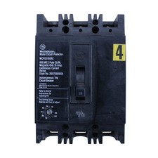 WESTINGHOUSE MCP03150RC 2607D80G04 3 POLE 15 AMP MOTOR PROTECTOR CIRCUIT BREAKER