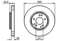 2X Bosch Bremsscheibe 0 986 478 526 FüR MERCEDES-BENZ