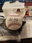 Bob Feller Autographed Baseball With "HOF 62" Inscription JSA Authentication
