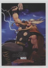 2007 Upper Deck Fleer Marvel Masterpieces Fleer Foil Thor #86 0kg8