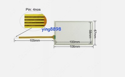 ONE Touch Panel for 6AV6642-0BD01-3AX0 TP177B 4'' #iv