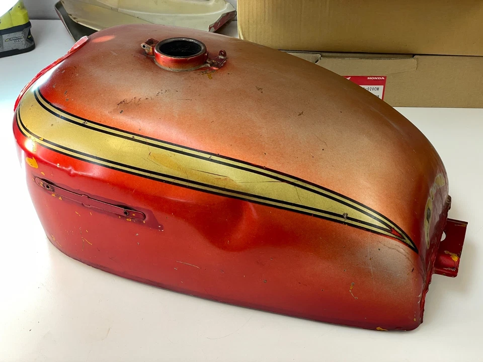 1969 1970 Honda CB750 quatro SOHC tanque de gasolina fabricante de equipamento original CB 750 LIMPO! - Imagem 3 de 4