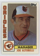 1984 Topps Joe Altobelli #21 0ka4