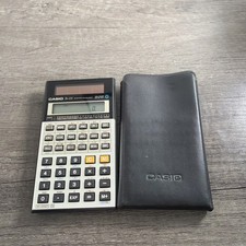 Vintage Casio fx-115 Scientific Calculator High-Powered Solar Cell w/Case TESTED