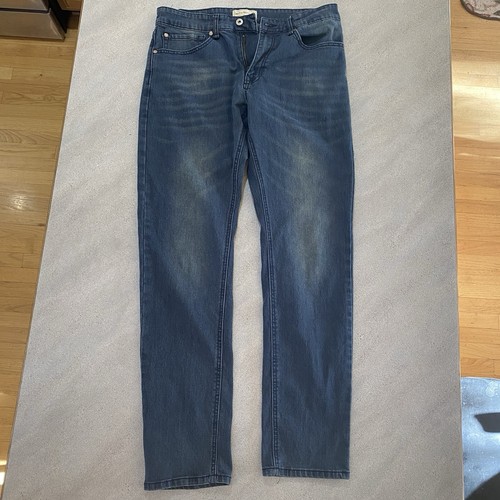 Smith & Mills Denim Men's Blue Jeans Size 32x31, Medium Wash Preowned