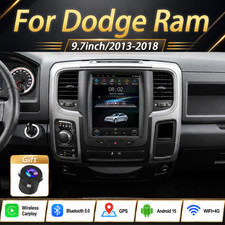 For Dodge Ram 1500 2500 3500 2013-2018 Android 14 Car Radio GPS CarPlay 4GB 64GB