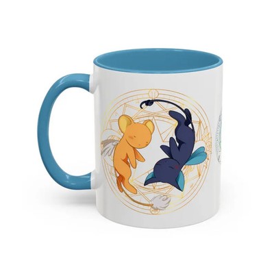 Anime Ruby Moon Spinel Sun Manga Blue White Coffee Mug 11-15oz 