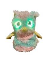 Hatchimals Pink Purple Yellow Interactive Walking OWL Light Up Eyes WORKS 