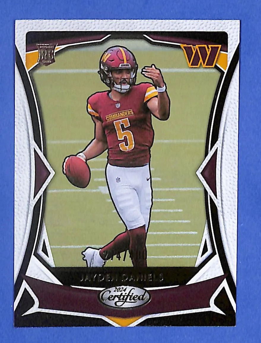2024 Panini Certified - Rookies Jayden Daniels #102 #274/400 (RC) Commanders