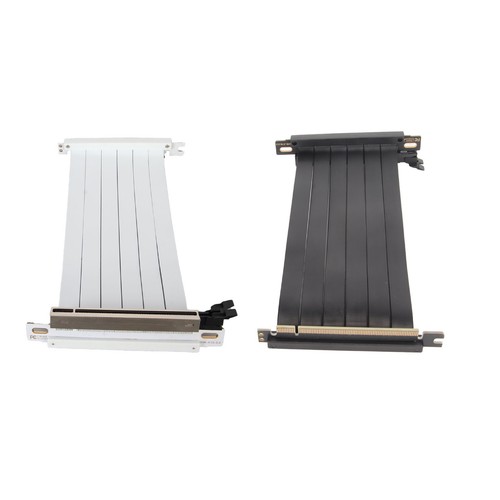 PCIE 3.0 X16 Riser Cable 180° High Speed Flexible Dual Reverse Connector GPU FY - Bild 10 von 58