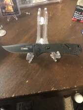 SOG TF1  Trident Black Folding Knife NRA New W/O Box