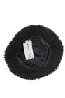 Apparis Womens Faux Fur Lined Bucket Hat Solid Black Size One Size — photo 4