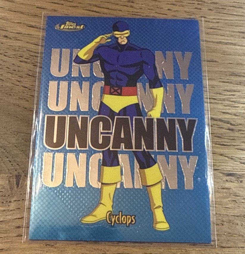 Cyclops 2025 Topps Finest X-Men 97 - Uncanny SP - Short Print