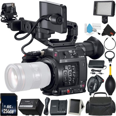 Canon EOS C200 Cinema Camera -EF-Mount (2215C002) Bundle with 256GB High Speed